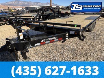 8.5x22 Iron Bull TDP Deckover Tilt Trailer -  14K GVWR -