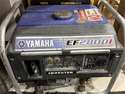 Yamaha Ef2800i Generator Inverter
