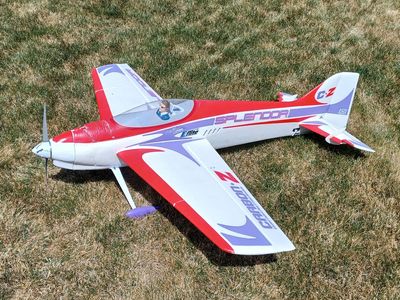 Splendor E Flite Radio Control Airplane