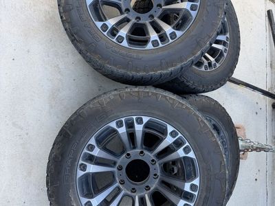 8x180 20x10 XD wheels with nitto tires