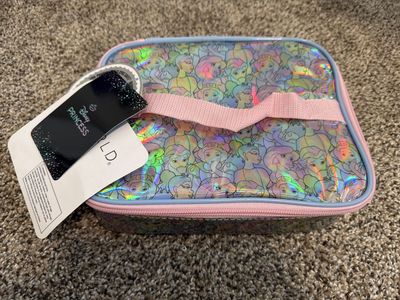 Disney Princess Kids' Lunch Box - Iridescent Holographic, NEW with Tags