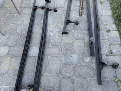 Adjustable Metal Bed Frame Parts with Wheels
