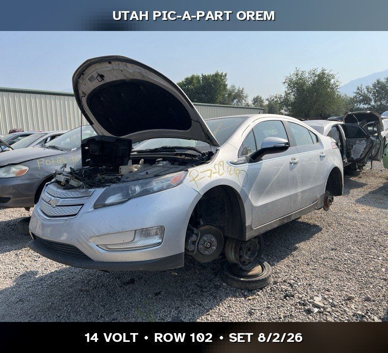 Just In! 2014 Chevrolet Volt Parts - UTPAP Orem