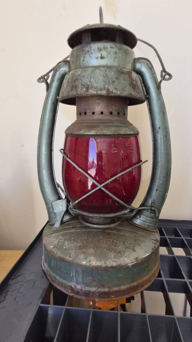 Antique kerosene lantern