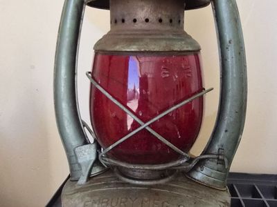 Antique kerosene lantern