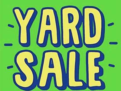 Yard Sale Event Notice