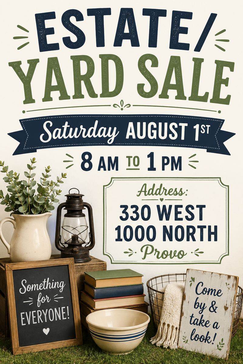Estate/Yard Sale