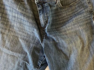 Duluth Trading Co. Denim Bermuda Shorts