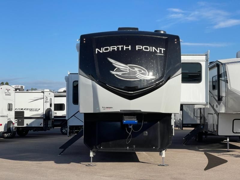 Jayco North Point 5th Wheel RV - Luxury Travel Trailer with Multiple Slide-Outs