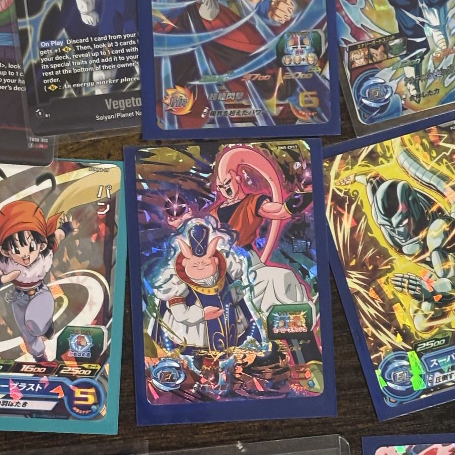 SELLING MY ALL MY DRAGONu BALL Z CARDS RARE SUPER ELITE FOIL ETCH