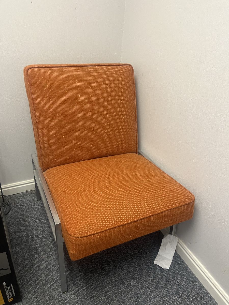 Orange Comfy Chair