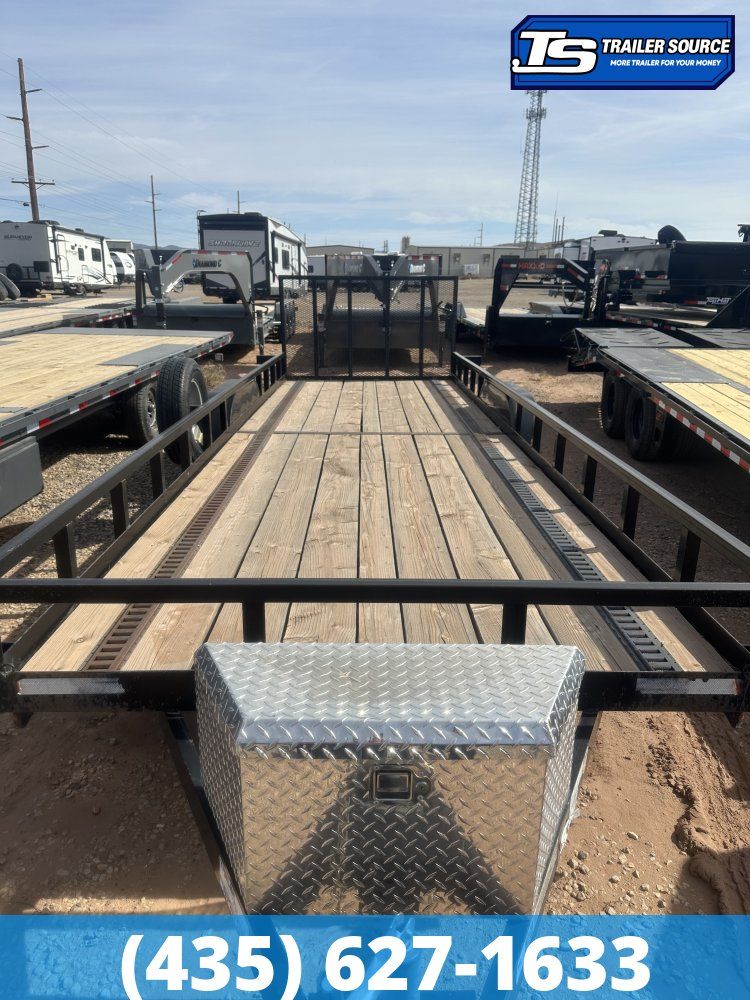 7x24 Iron Panther Utility Utility Trailer - 7K GVWR -