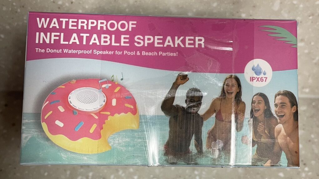 Floating Donut-Shaped Floating Bluetooth Speaker