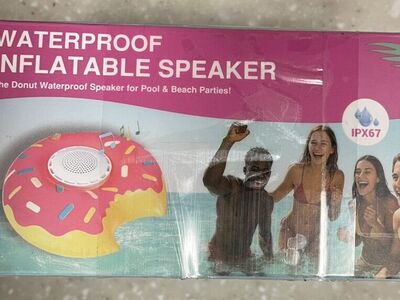 Floating Donut-Shaped Floating Bluetooth Speaker