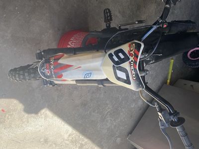 SYX Moto Kids Dirt Bike - White/Red (Used)