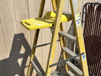 6' ft/foot Fiberglass A Frame Ladder