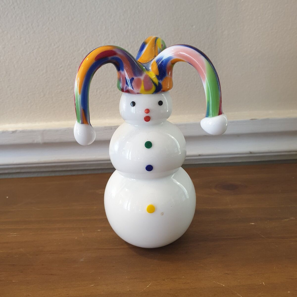 Vitrix Hot Glass Studio • Jester Snowman