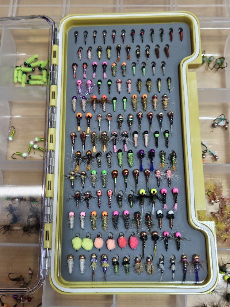 Tungsten flies $1.50 each, over 1000 available.