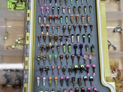 Tungsten flies $1.50 each, over 1000 available.