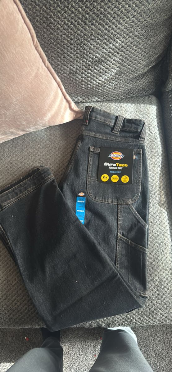 Dickies DuraTech Renegade Relaxed Fit Work Pants Black New With Tags