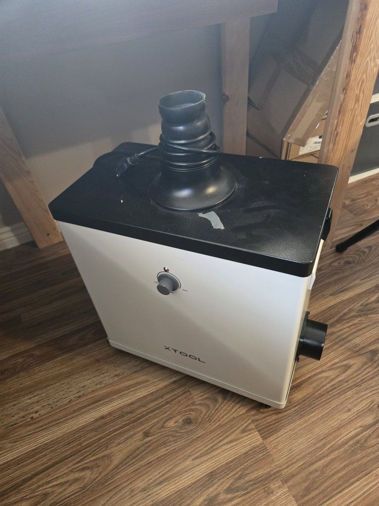 XTOOL Smoke Air Purifier for Laser Engravers - Dust Fume Extractor with Fan Speed Control