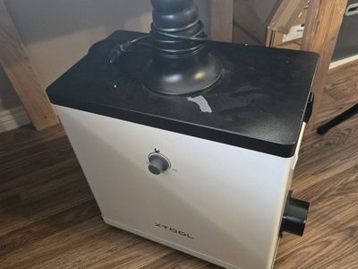 XTOOL Smoke Air Purifier for Laser Engravers - Dust Fume Extractor with Fan Speed Control