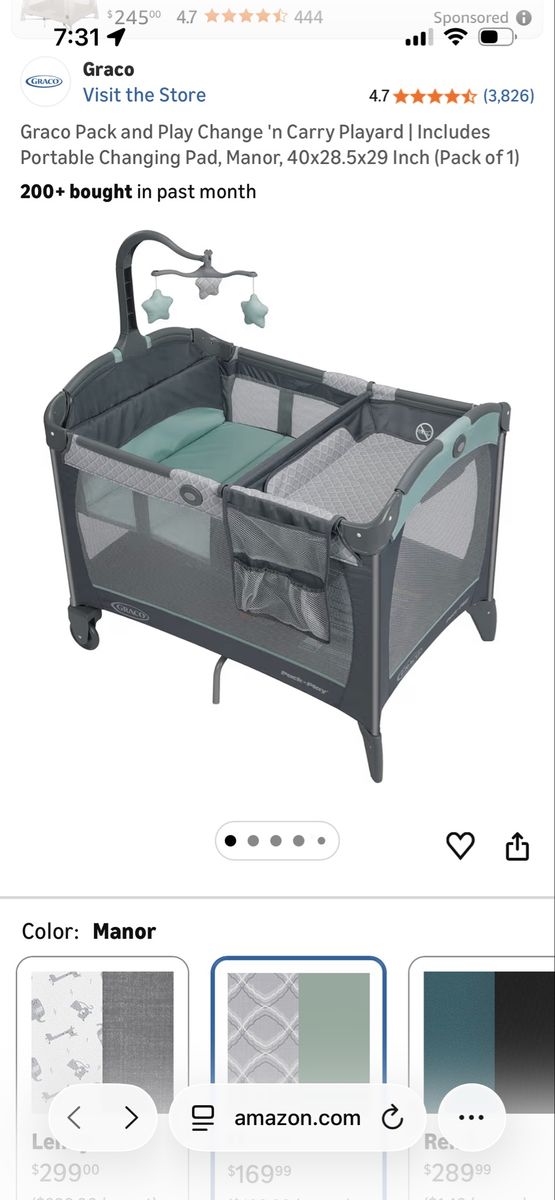 Graco Pack n Play Change n Carry Playard - Brand new in box
