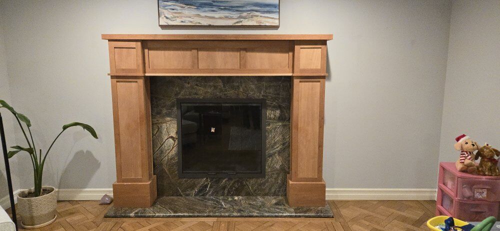 Solid Mahogany Mantle