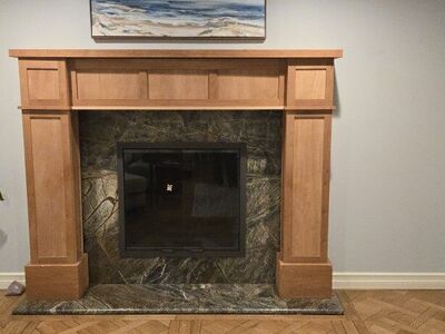 Solid Mahogany Mantle