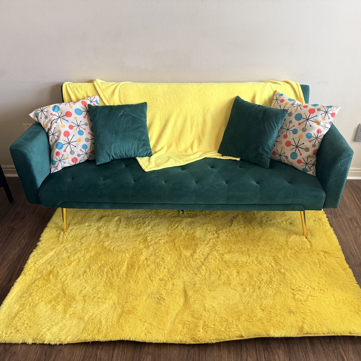 MCM style loveseat