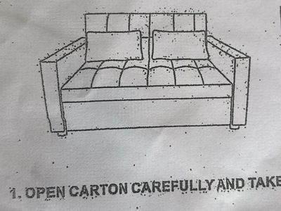 Pull out sofa bed OBO
