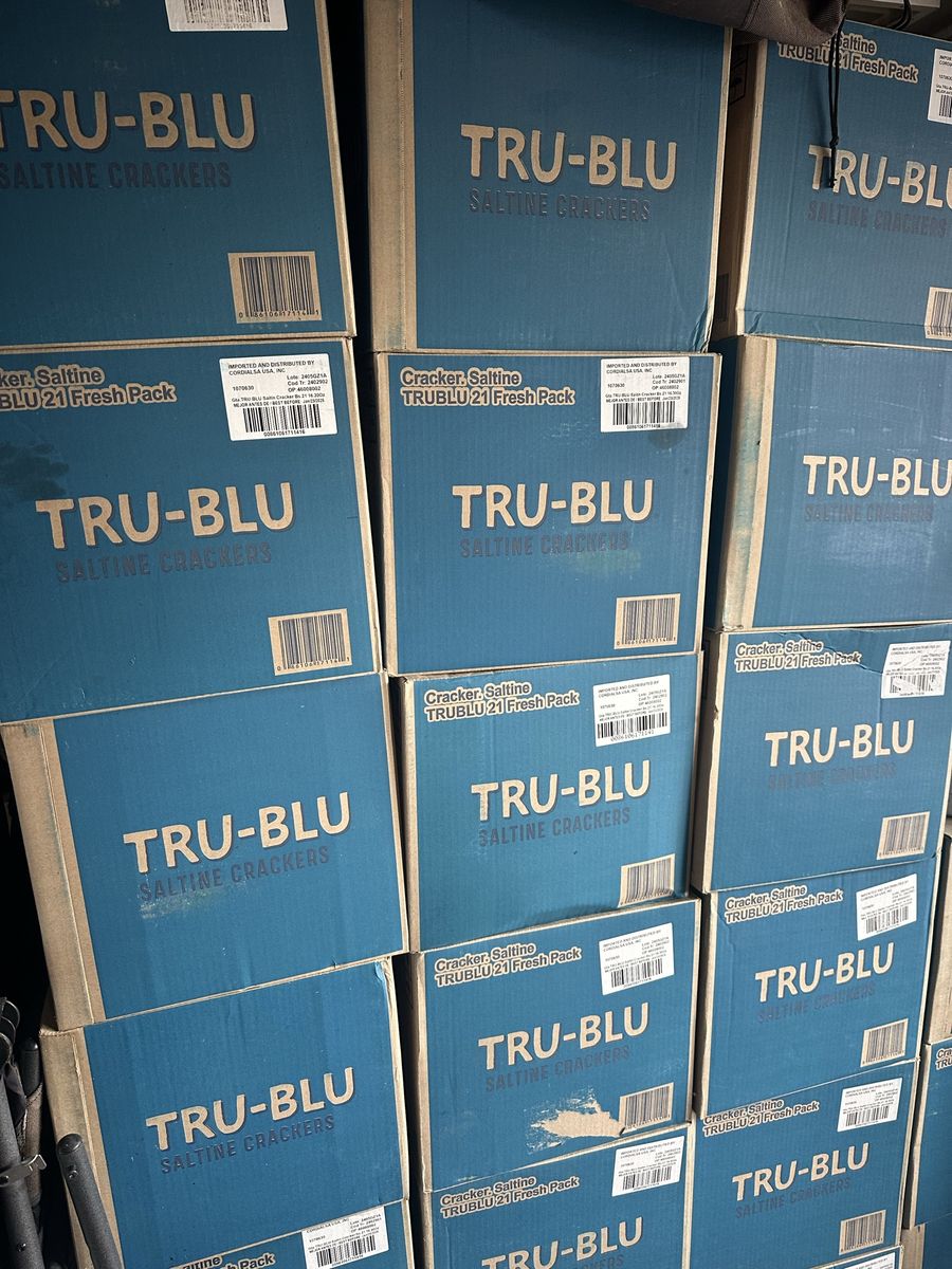 Saltine Crackers, Bear bait, duck food, chicken food