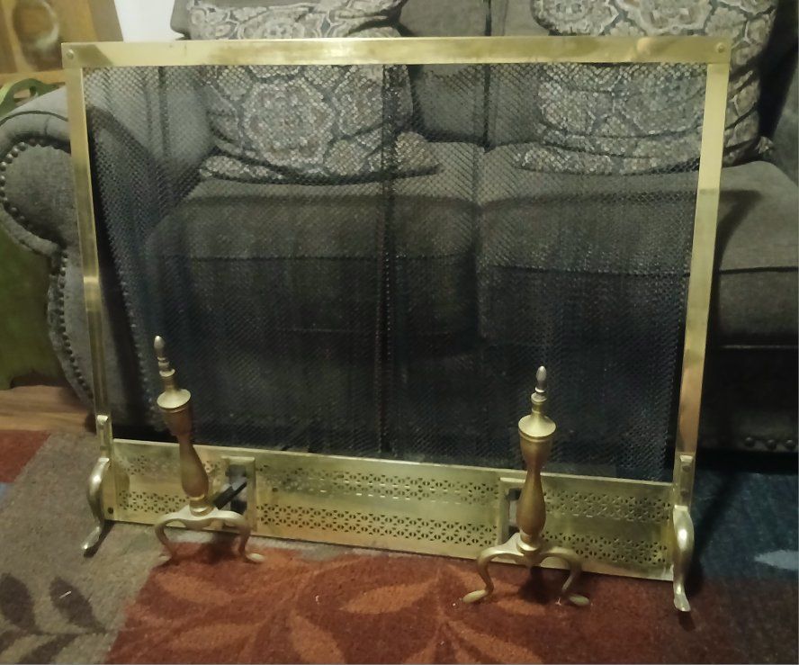 fireplace screen