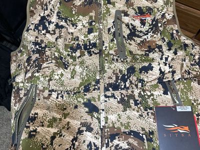 Sitka Jetstream Vest Optifade Subalpine Men's XL Camouflage Vest