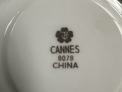 Cannes 8078 China set