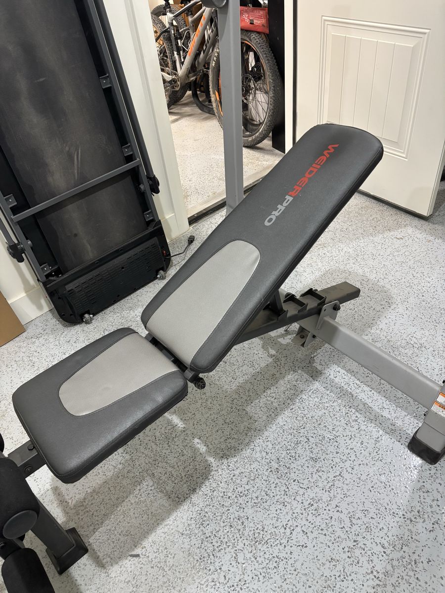 Weight bench press Weider