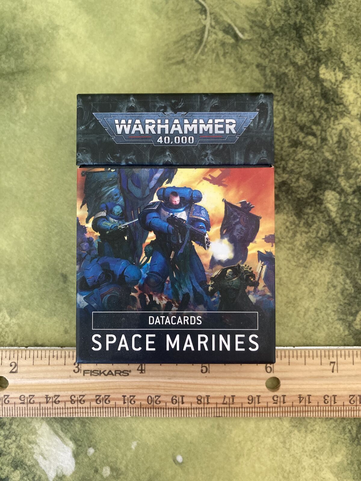 40K Space Marine Data Cards