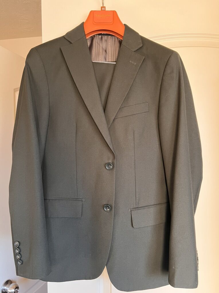 Mens Suit / 36 S / Giorgio Fiorelli Dark Green