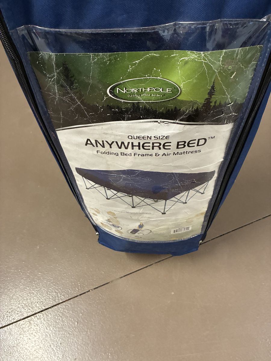 Queen Air Bed with Metal Frame and built in pump