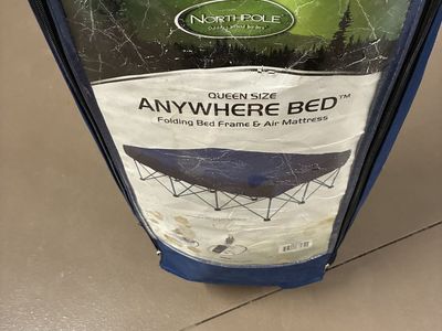 Queen Air Bed with Metal Frame and built in pump