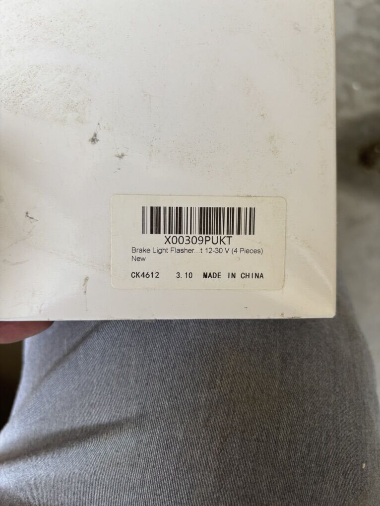 Brake Light Flasher Mod