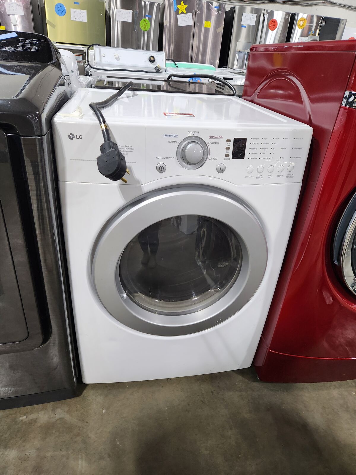 GREAT LG FRONTLOAD ELECTRIC DRYER! WITH A FULL WARRANTY