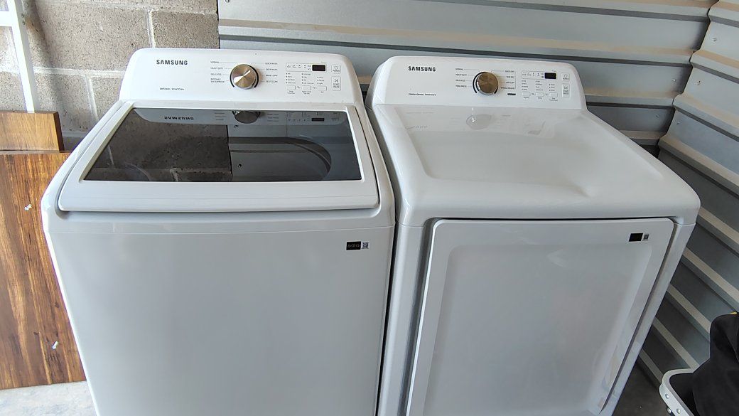 washer and dryer