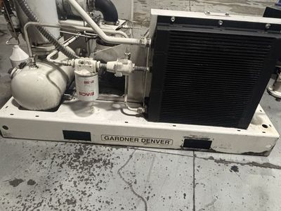 Gardner Denver EDE99M 50 HP Industrial Air Compressor Unit