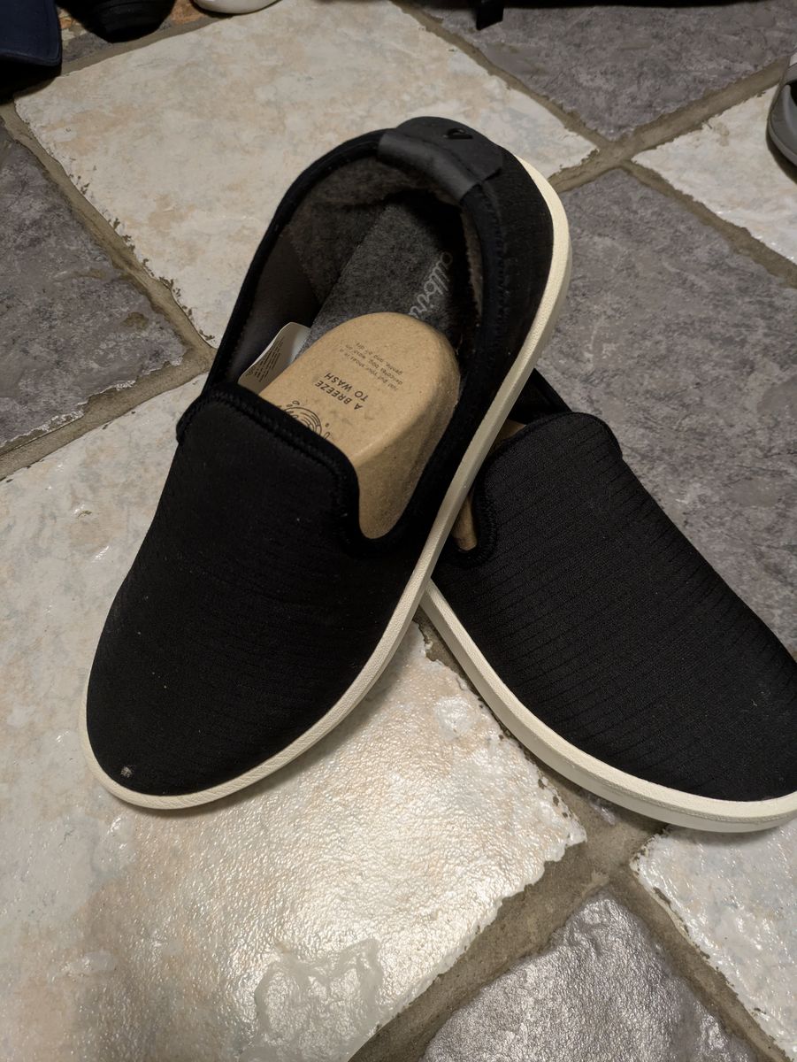 Allbirds black wool lounger loafers - BRAND NEW IN BOX Women Size 9