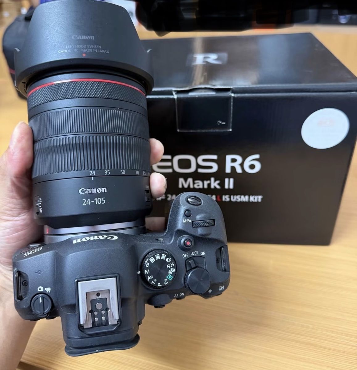R6 ii, rf24-105 f4