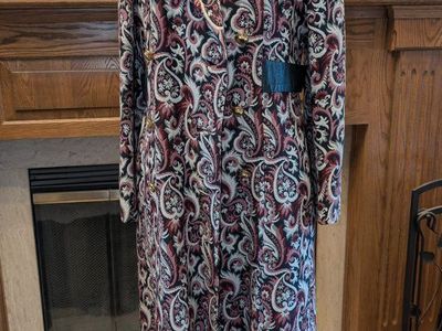 1960s Paisley Carpet Jacket in EXCELLENT condition