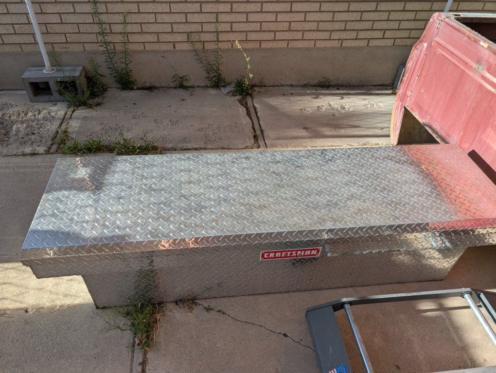 Craftsman Aluminum Diamond Plate Truck Tool Box