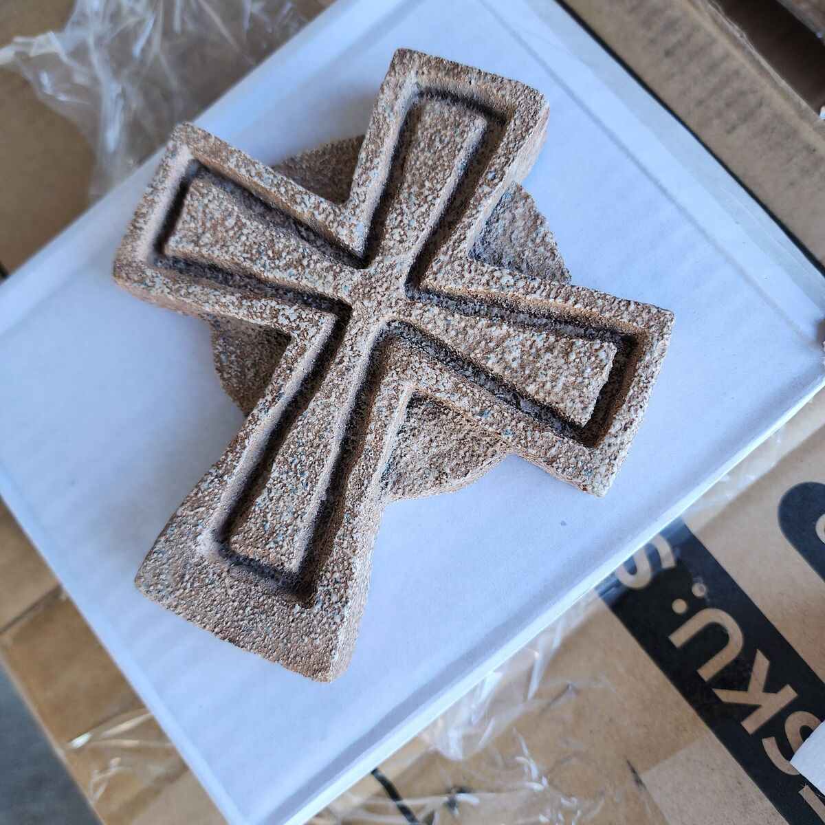 Square Cross wall decor Easter Decoration