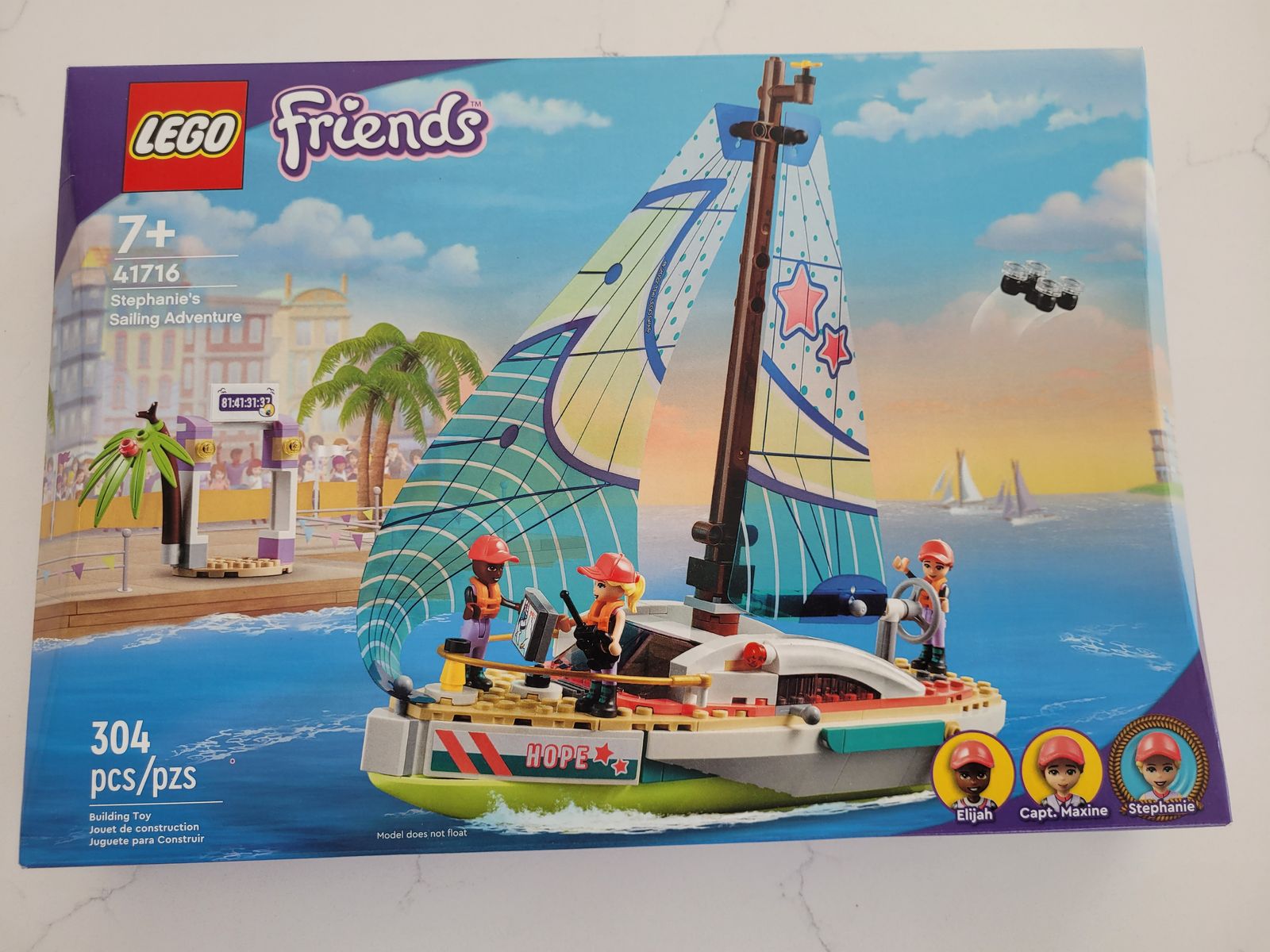 New sealed Lego Friends Stephanie's Sail Boat